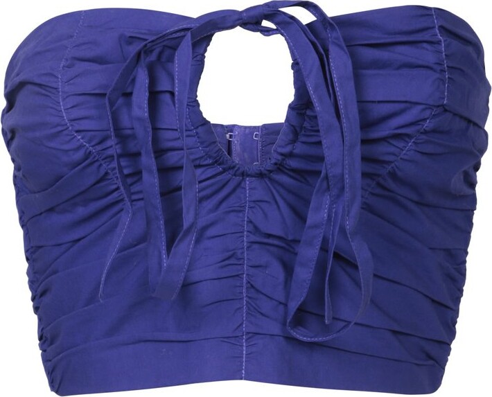 Forte Forte Gathered Bustier Top