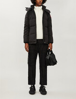Thumbnail for your product : Canada Goose Ladies Black Cotton Chelsea Parka Shell-Down Jacket, Size: XS