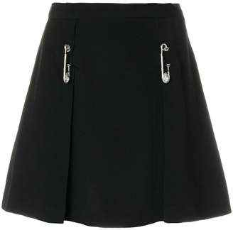 Versus oversized pins mini skirt