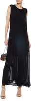 Thumbnail for your product : Diane von Furstenberg Layered Silk-chiffon Wrap Maxi Dress