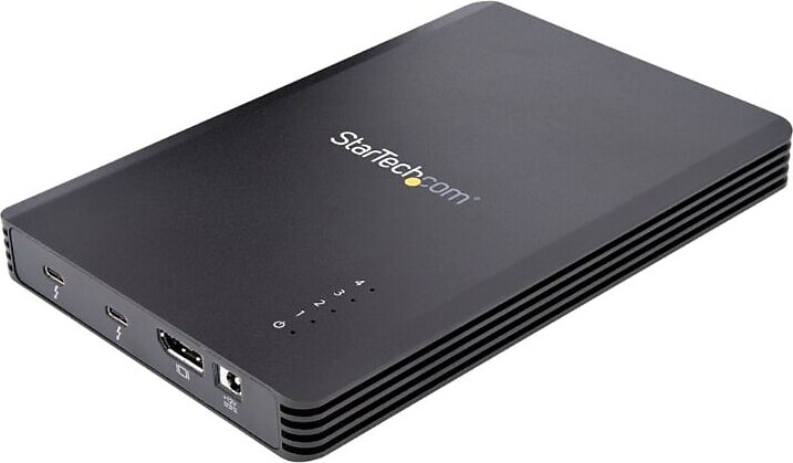 StarTech M.2 Thunderbolt External Hard Drive Enclosure, SSD, Black (M2E4BTB3)