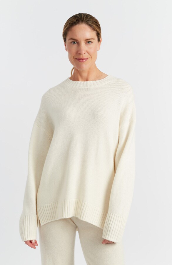 Chinti and Parker Pure Cashmere Crew Neck Sweater