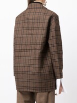 Thumbnail for your product : Jejia Plaid-Pattern Oversized Blazer