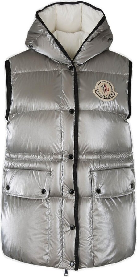 Louis Vuitton Silver Down Gilet Vest Size 36 (ORXZ) 144010012965 DO – Max  Pawn