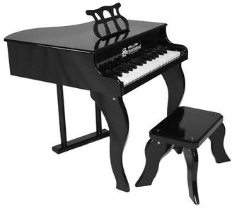 Schoenhut NEW Black Baby Grand Piano
