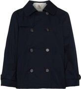 Thumbnail for your product : Max Mara Water-repellent cotton twill trench coat - THE CUBE