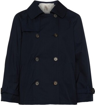 Max Mara Water-repellent cotton twill trench coat - THE CUBE