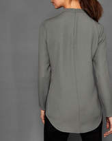 Thumbnail for your product : Ted Baker GLOWRIA Ruffle front blouse