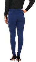 Thumbnail for your product : GK George Kotsiopoulos Regular Ponte Knit Mixed Media Leggings