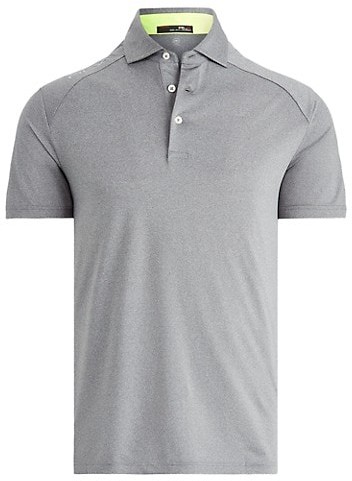 custom slim performance polo