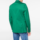 Thumbnail for your product : Paul Smith Men's Slim-Fit Green Mercerised-Cotton Stretch Blazer
