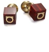Thumbnail for your product : Ferragamo Gem Cubo Cuff Links