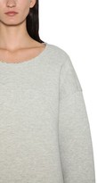 Thumbnail for your product : MM6 MAISON MARGIELA Oversized Cotton Jersey Sweatshirt