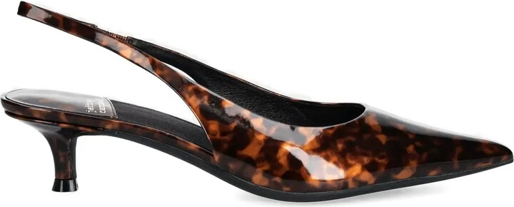 Jeffrey Campbell 50mm Tortoiseshell Slingback Pumps