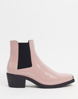 mens pink chelsea boots