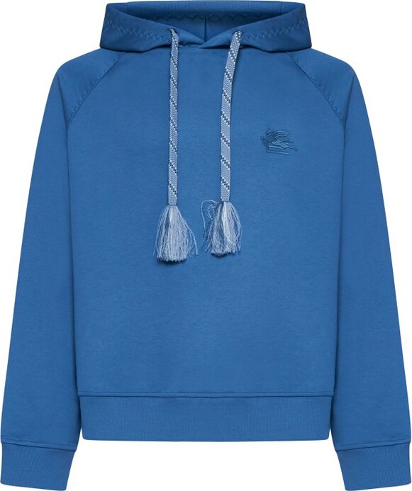 Etro Pegaso Embroidered Long-Sleeved Hoodie