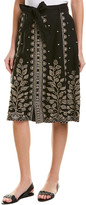 Thumbnail for your product : Johnny Was Linen A-Line Skirt