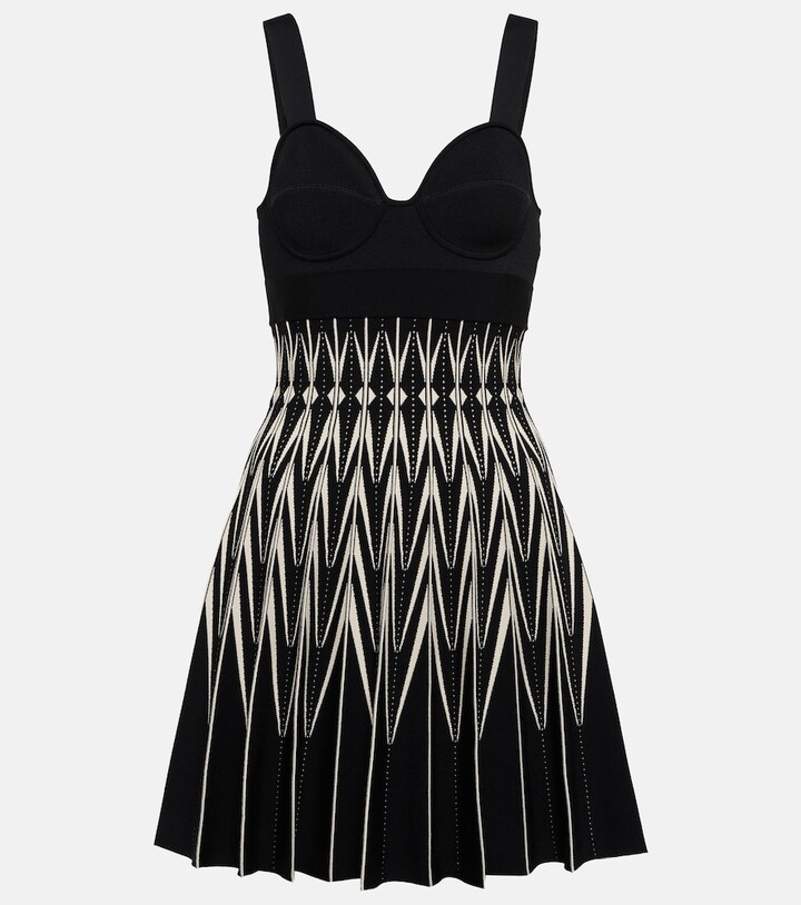 Alexander Mcqueen Jacquard Dress | ShopStyle