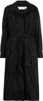 Thumbnail for your product : Off-White Arrows-motif raincoat