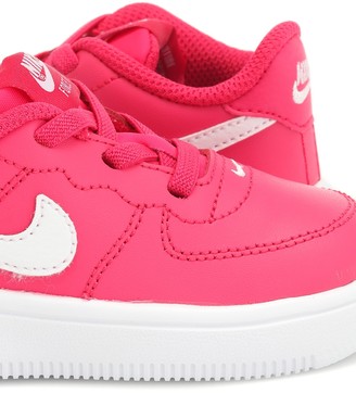 Nike Kids Air Force 1 leather sneakers