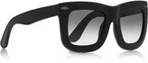 Thumbnail for your product : Grey Ant Finds + Status square-frame leather sunglasses