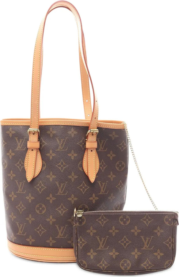 Louis Vuitton Pre-Owned 2002 Monogram PM bucket bag