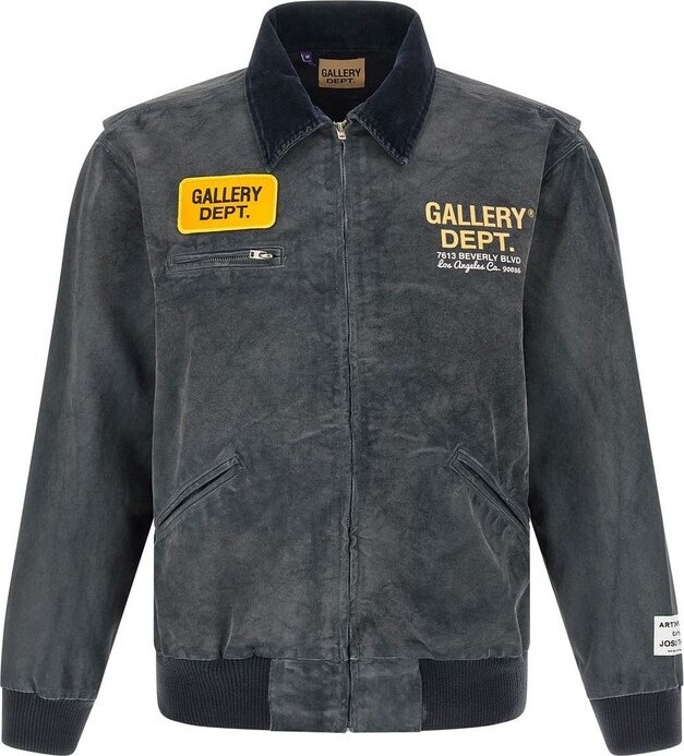 GALLERY DEPT. Velvet-Collar Mechanic Jacket
