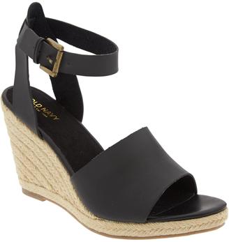 Boy Meets Girl Women's Ankle-Strap Wedge Sandals