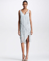 Thumbnail for your product : Nina Ricci Fringe Cocktail Dress, Gray