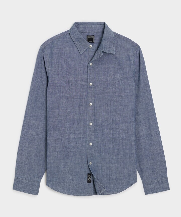Todd Snyder Chambray Sport Shirt