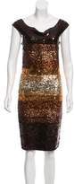 Thumbnail for your product : Herve Leger Ombré Sequin Cocktail Dress
