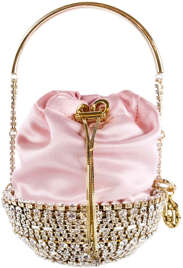 Rosantica Kingham Crystal Embellished Minaudiére ShopStyle Clutches