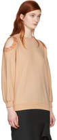 Thumbnail for your product : Nina Ricci Pink Sequin Cut-Out Sweatshirt