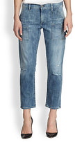 Thumbnail for your product : Citizens of Humanity Cropped Carpenter Straight-Leg Jeans
