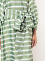 Thumbnail for your product : Lisa Marie Fernandez striped off shoulder dress