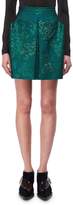 Thumbnail for your product : DELPOZO Metallic Floral Jacquard Miniskirt