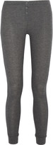 Thumbnail for your product : Splendid Waffle-knit jersey leggings