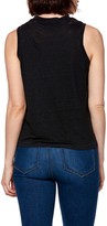Thumbnail for your product : Paige Raylina Lace Trim Slub Linen Tank Top