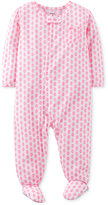 Thumbnail for your product : Carter's Toddler Girls' One-Piece Footed Pajamas