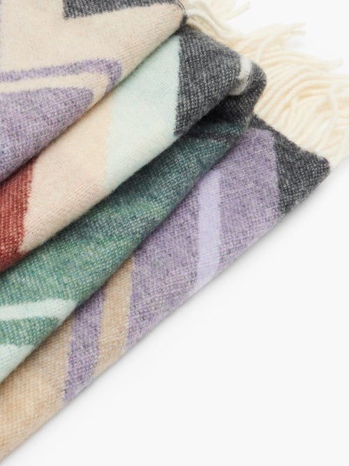 Missoni Home Yvo Master Moderno Zigzagjacquard Throw Multi