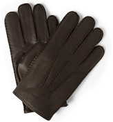 Thumbnail for your product : Polo Ralph Lauren ThinsulateTM Cashmere and Wool-Lined Leather Gloves