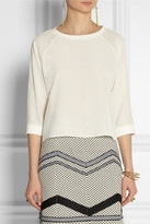 Thumbnail for your product : Tibi Silk crepe de chine top