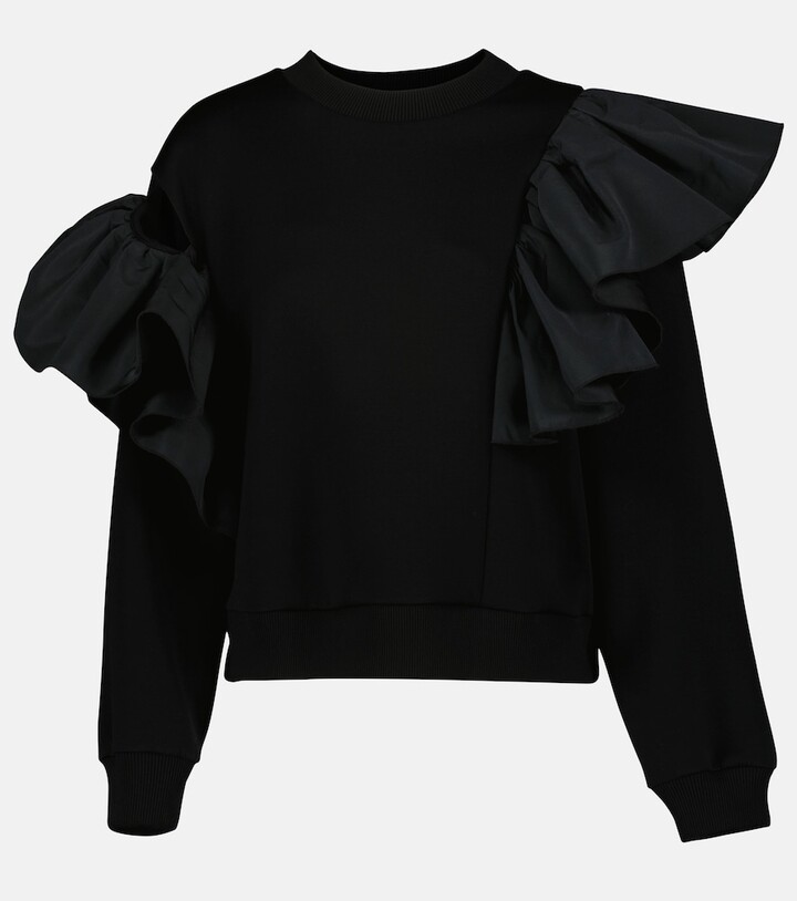 Ruffle Sweatshirt | Shop The Largest Collection | ShopStyle