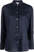 Long-Sleeve Linen Shirt 