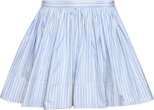 Rabanne Jupe Striped Mini Skirt