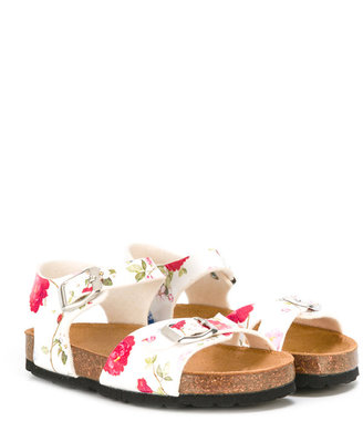 MonnaLisa floral print sandals