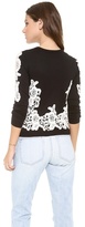 Thumbnail for your product : Alice + Olivia Cherrie Lace Embroidered Cardigan
