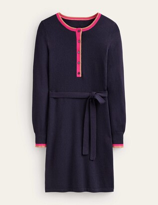 Boden Gemma Henley Knitted Dress