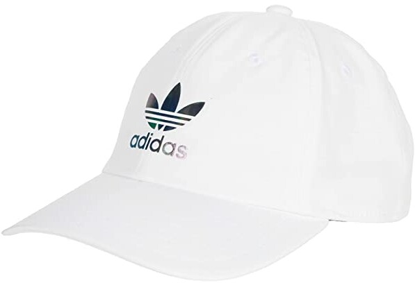 adidas Iridescent Trefoil Relaxed Fit Adjustable Cap - ShopStyle Hats