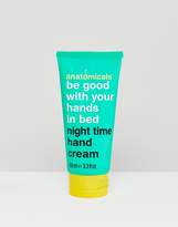 Thumbnail for your product : Anatomicals Be Good With Your Hands In Bed - Night Time Hand Cream 100ml